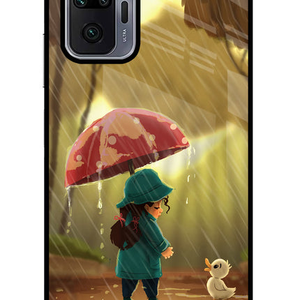 Rainy Day Redmi Note 10 Pro Glass Case