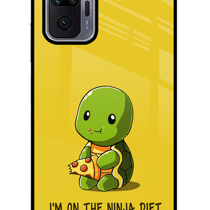 I'm on Ninja Diet Redmi Note 10 Pro Glass Case