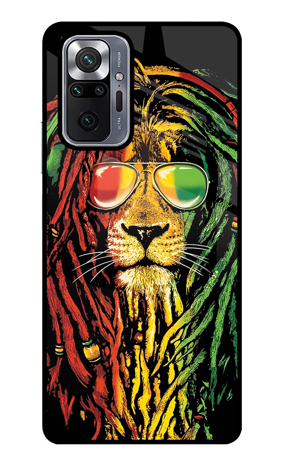 Rasta Lion Redmi Note 10 Pro Back Cover