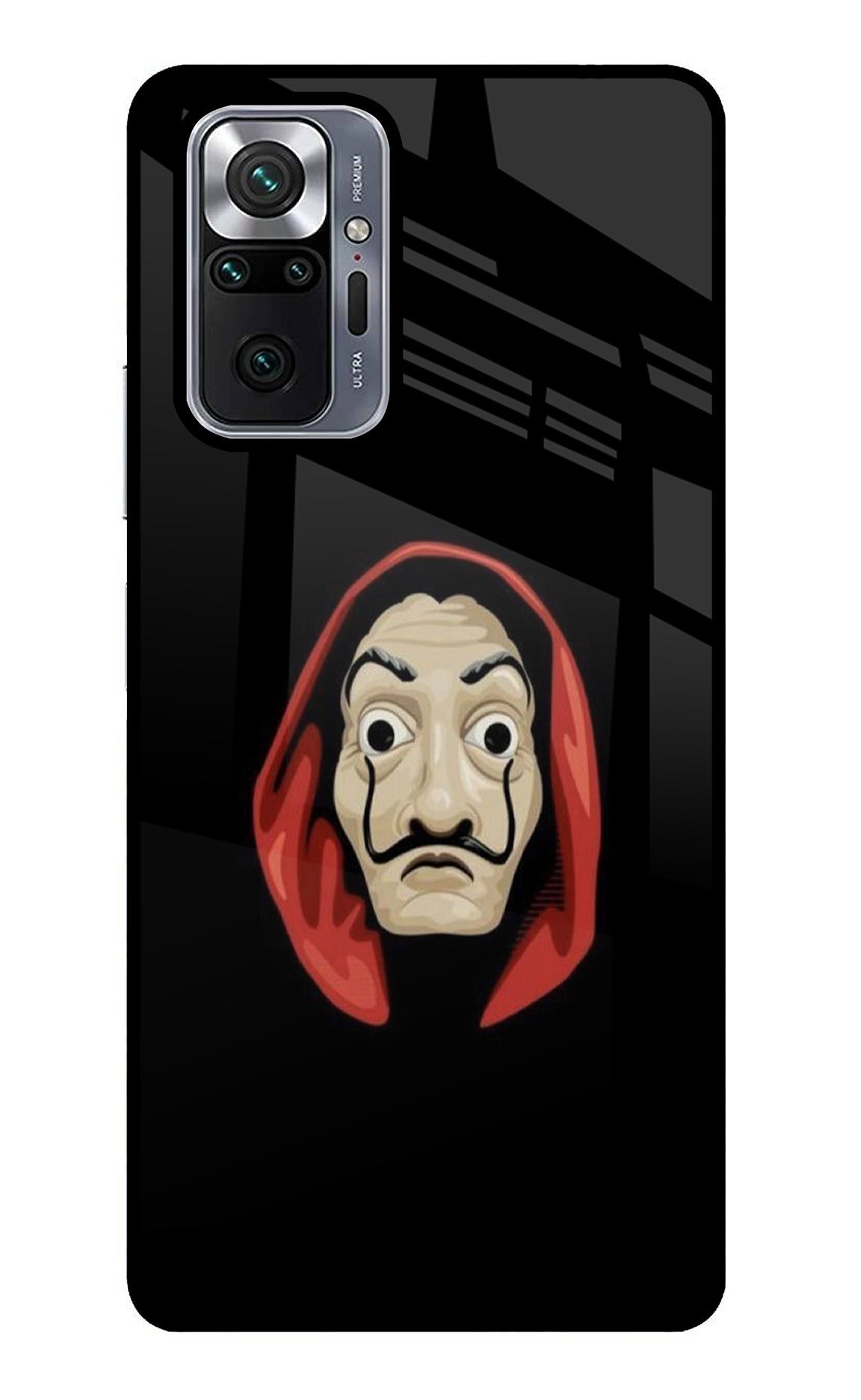 Money Heist Redmi Note 10 Pro Glass Case