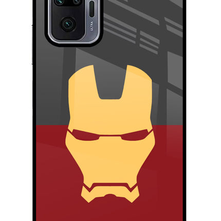 Ironman Redmi Note 10 Pro Glass Case