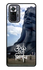 Om Namah Shivay Redmi Note 10 Pro Glass Case