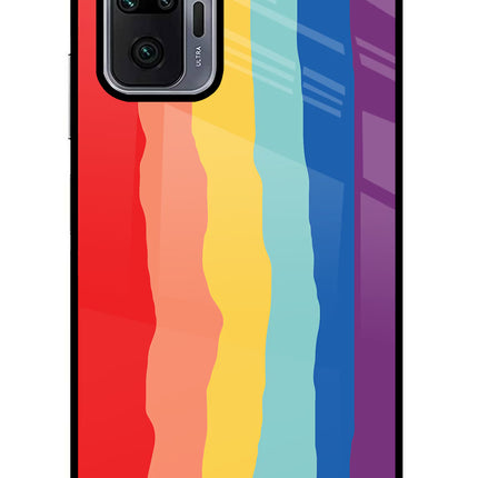 Rainbow Redmi Note 10 Pro Glass Case