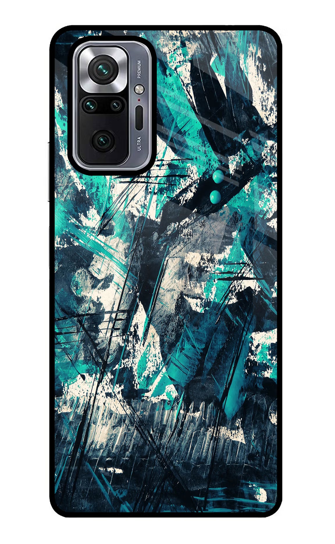 Artwork Redmi Note 10 Pro Glass Case Back Cover by Casekaro