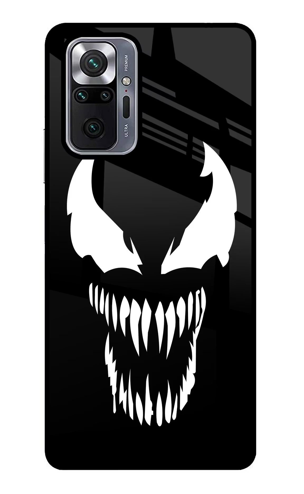 Venom Redmi Note 10 Pro Glass Case Back Cover by Casekaro