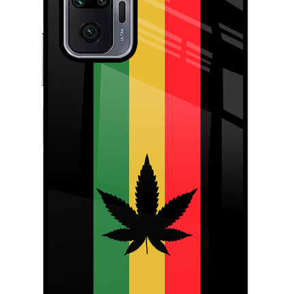 Weed Flag Redmi Note 10 Pro Glass Case