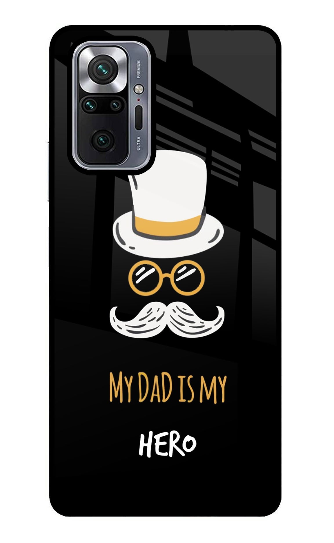 My Dad Is My Hero Redmi Note 10 Pro Back Cover