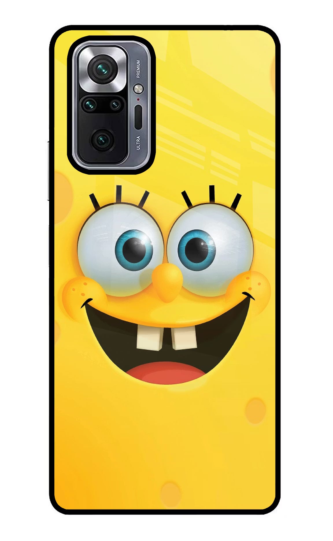 Sponge 1 Redmi Note 10 Pro Glass Case Back Cover by Casekaro