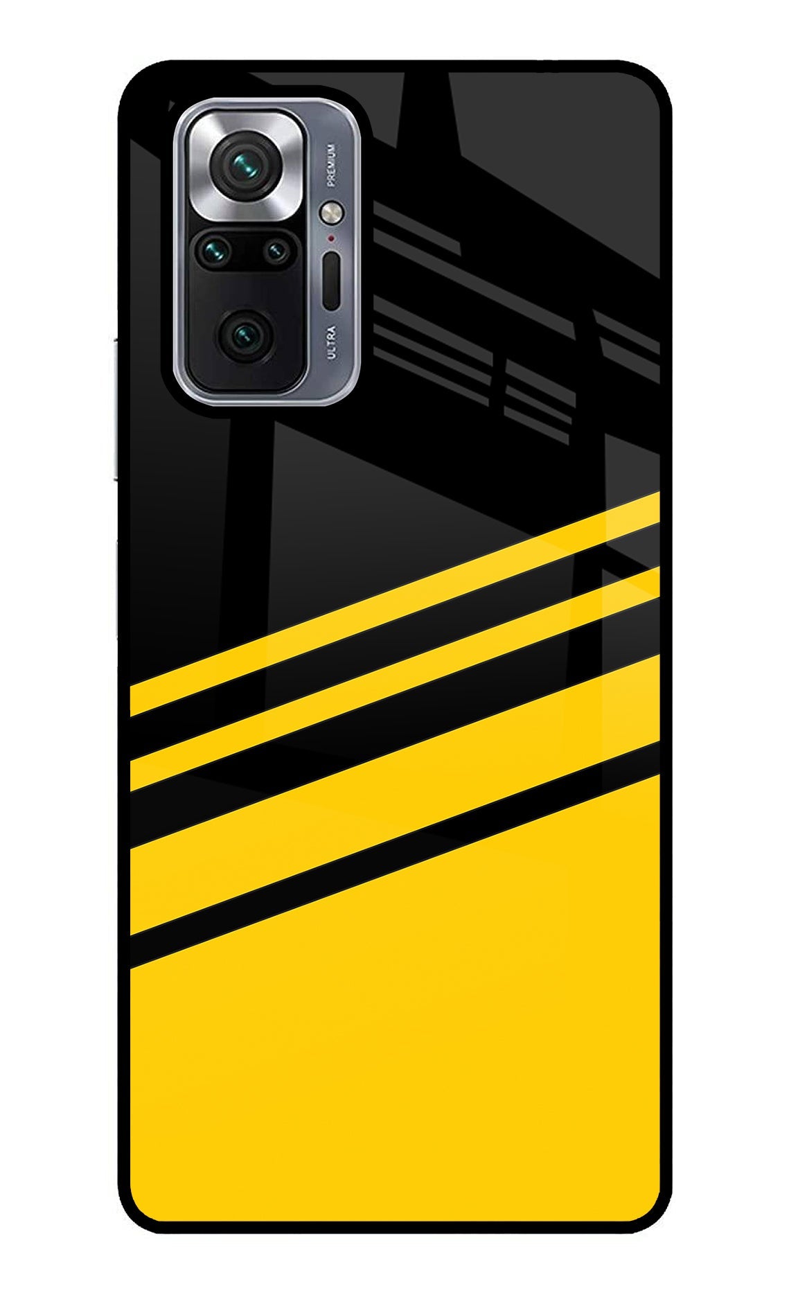 Yellow Shades Redmi Note 10 Pro Glass Case