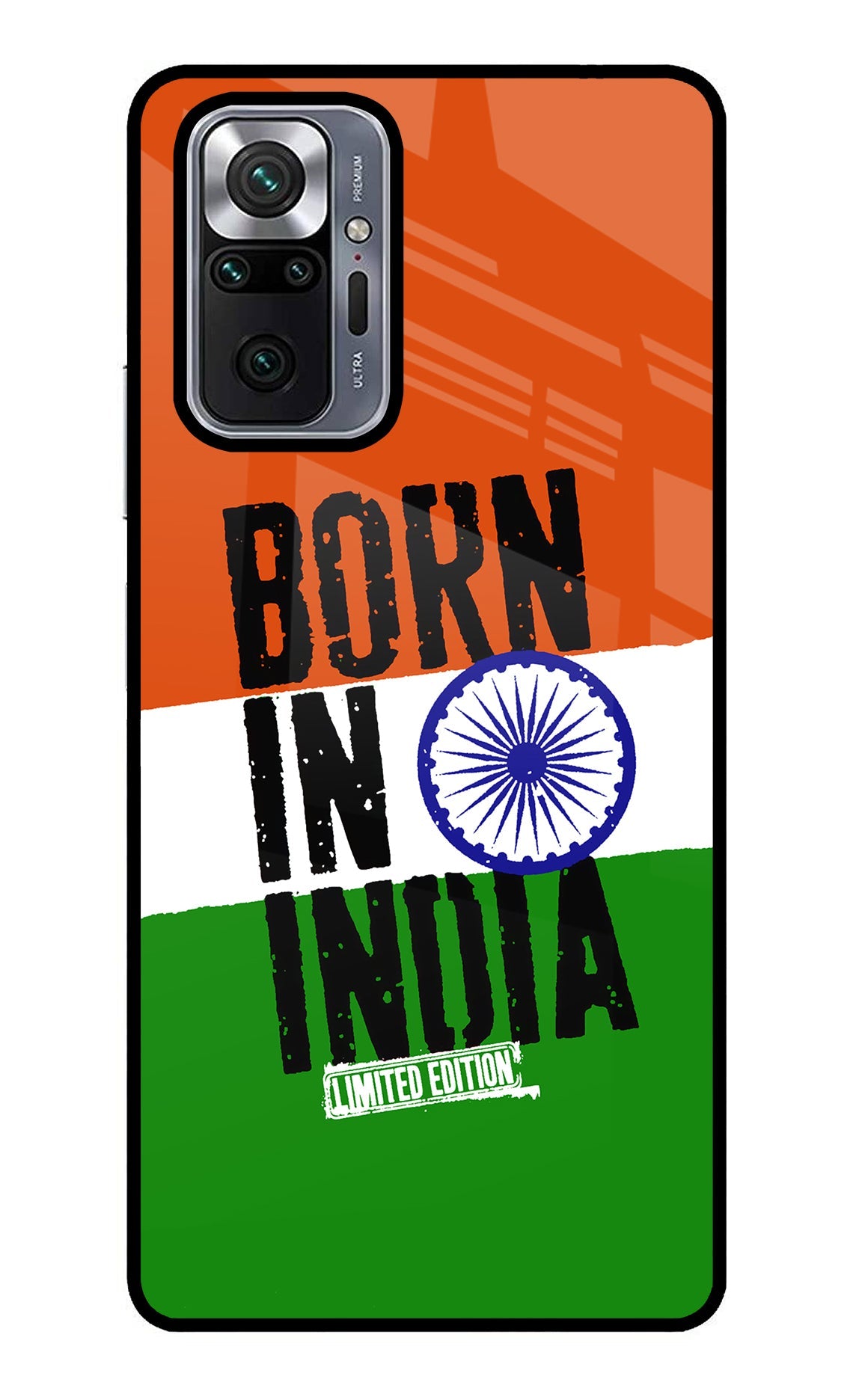 Born in India Redmi Note 10 Pro Glass Case