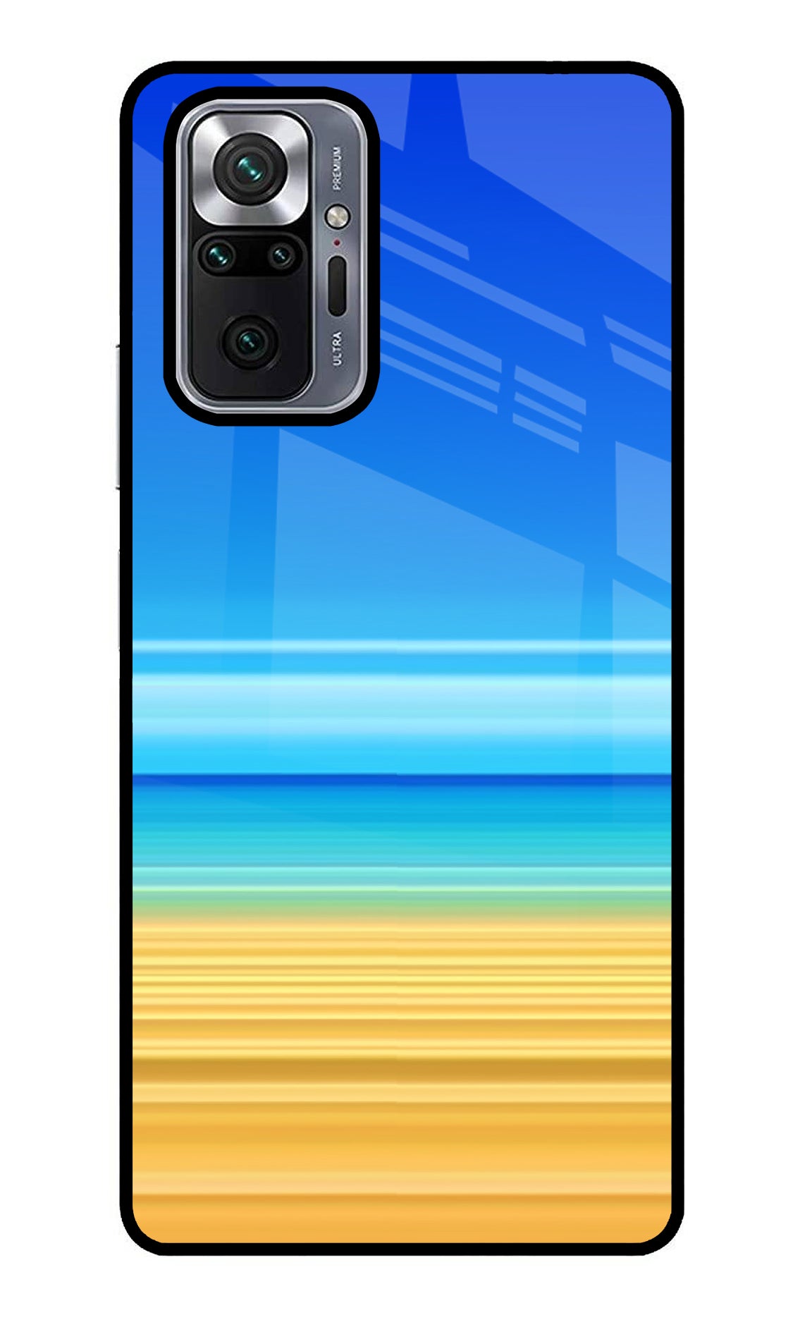 Beach Art Redmi Note 10 Pro Glass Case