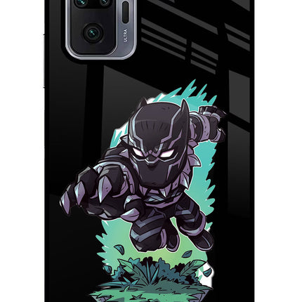 Black Panther Redmi Note 10 Pro Glass Case