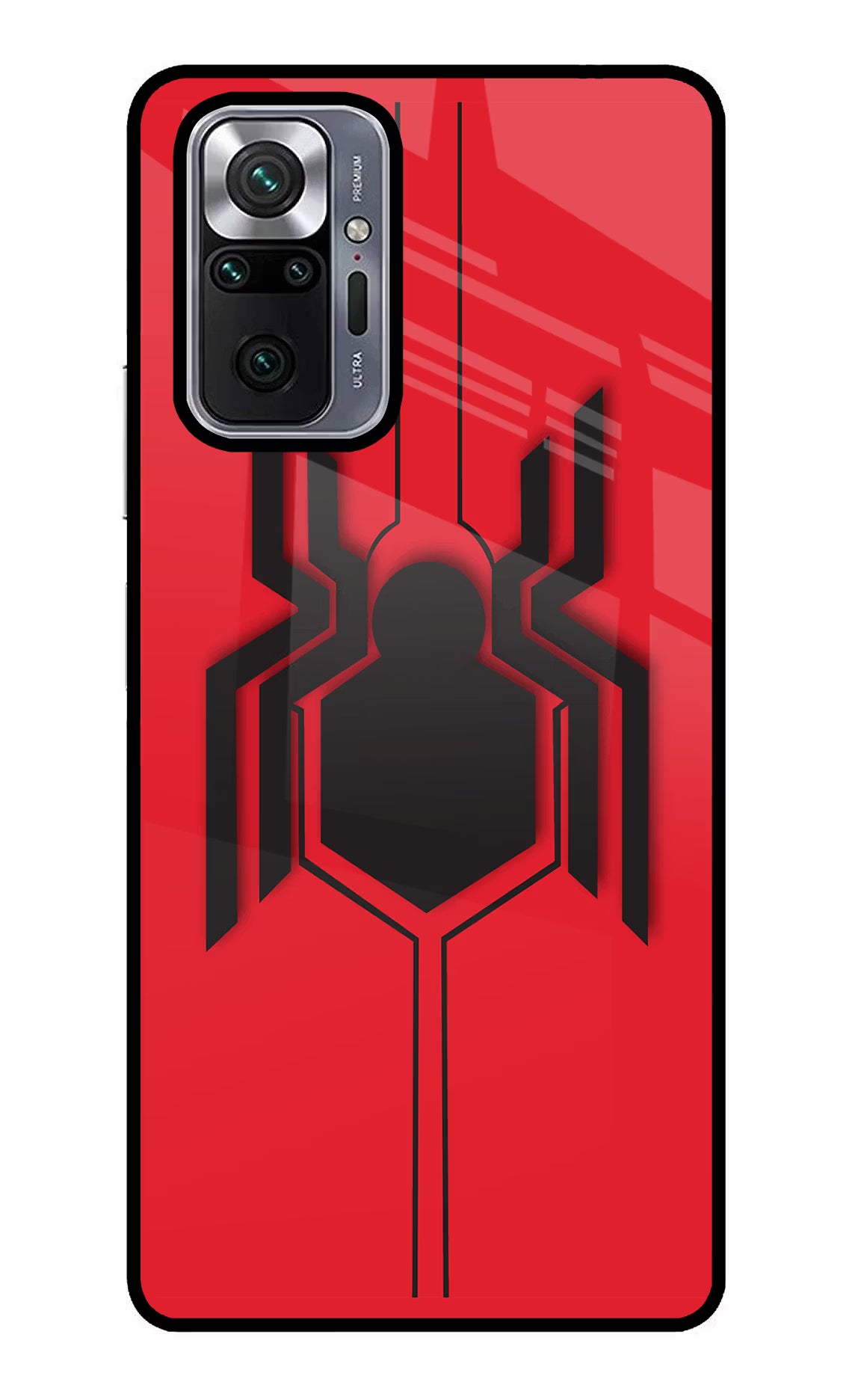 Spider Redmi Note 10 Pro Glass Case Back Cover by Casekaro