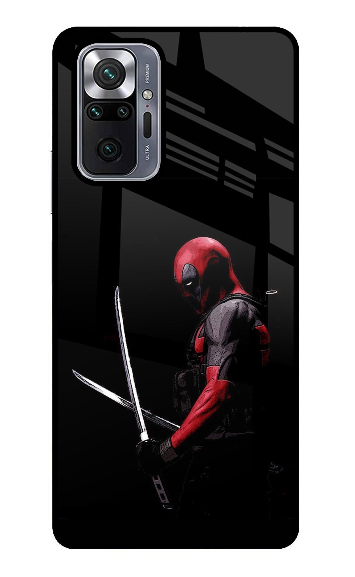 Deadpool Redmi Note 10 Pro Glass Case