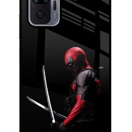 Deadpool Redmi Note 10 Pro Glass Case