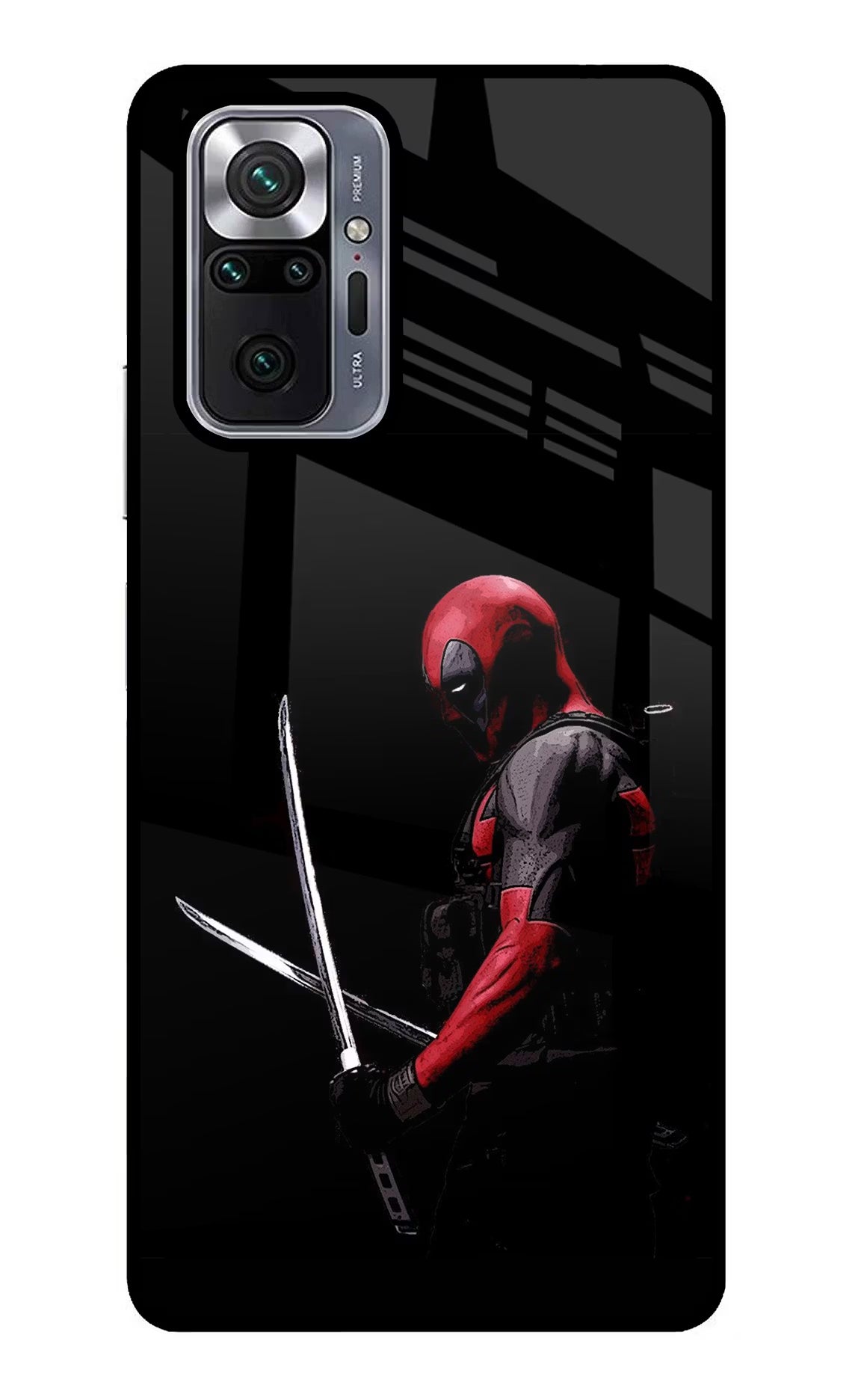 Deadpool Redmi Note 10 Pro Glass Case Back Cover by Casekaro