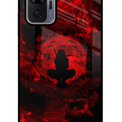 Itachi Uchiha Redmi Note 10 Pro Glass Case