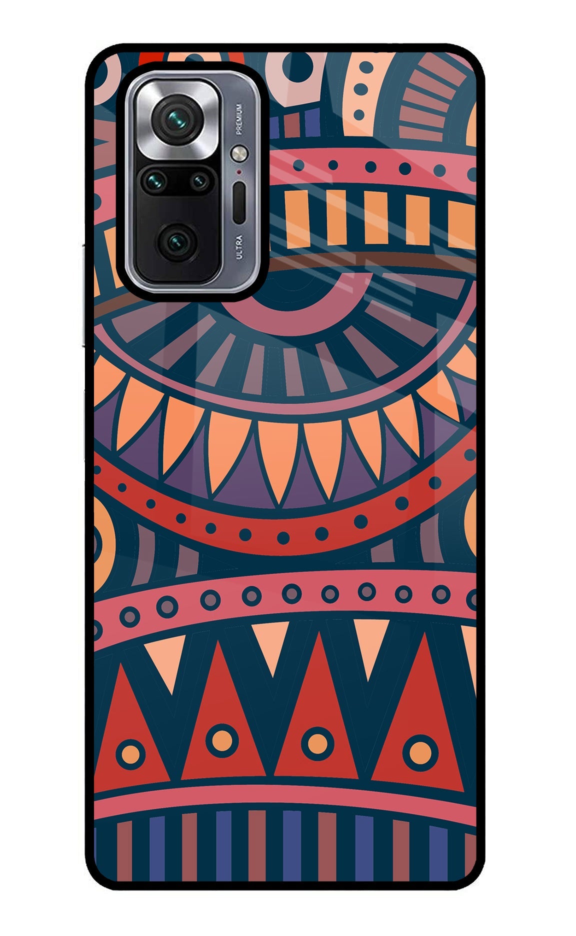 African Culture Design Redmi Note 10 Pro Glass Case