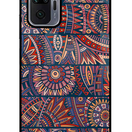 African Culture Design Redmi Note 10 Pro Glass Case