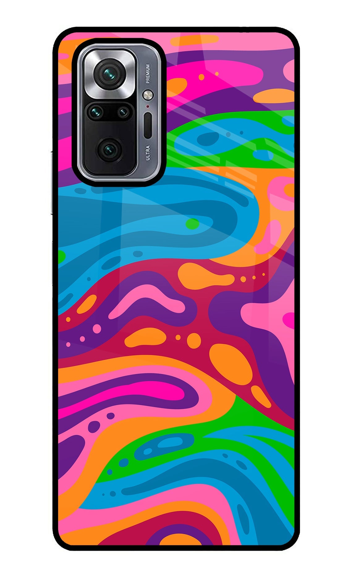 Trippy Pattern Redmi Note 10 Pro Back Cover