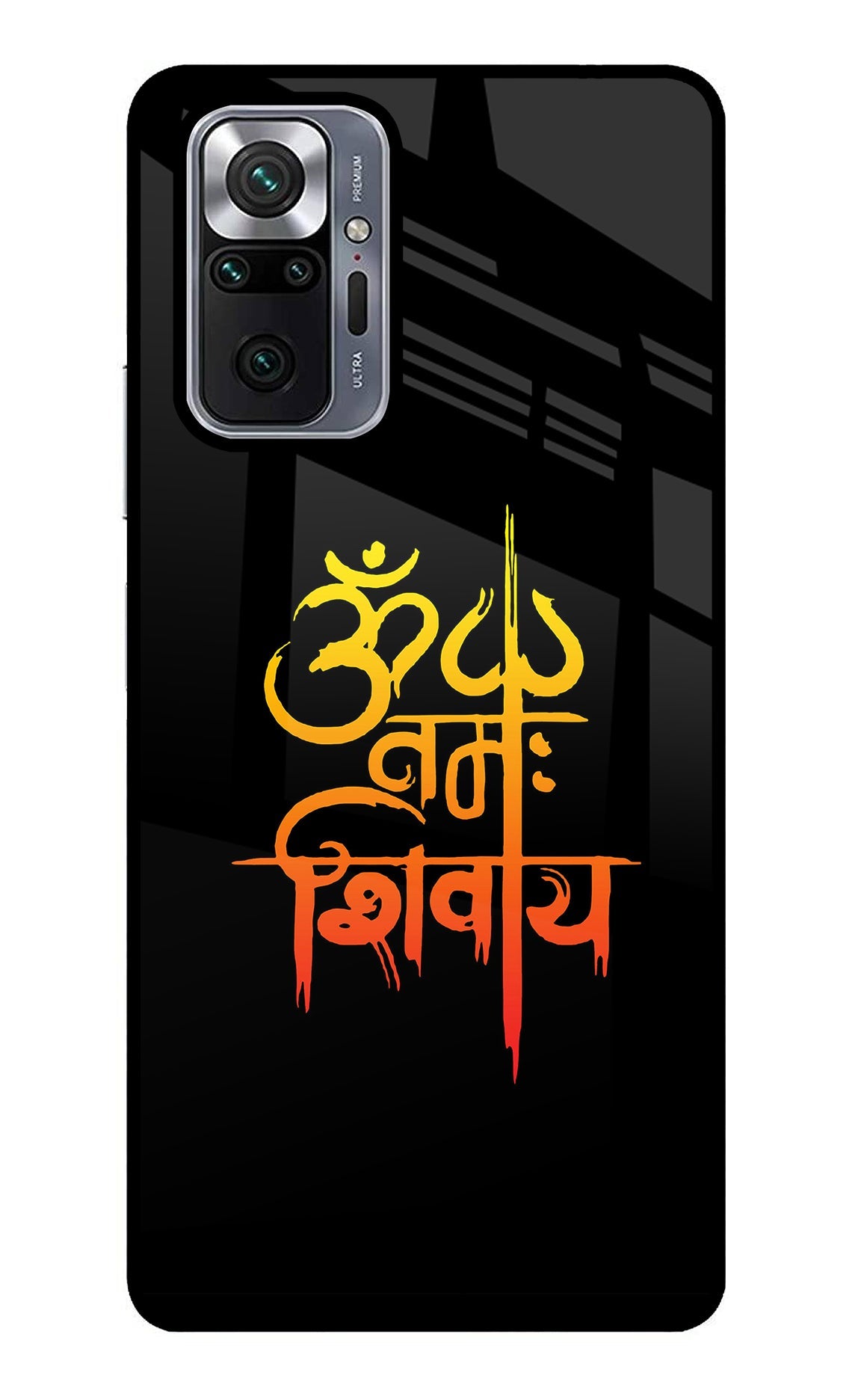 Om Namah Shivay Redmi Note 10 Pro Glass Case