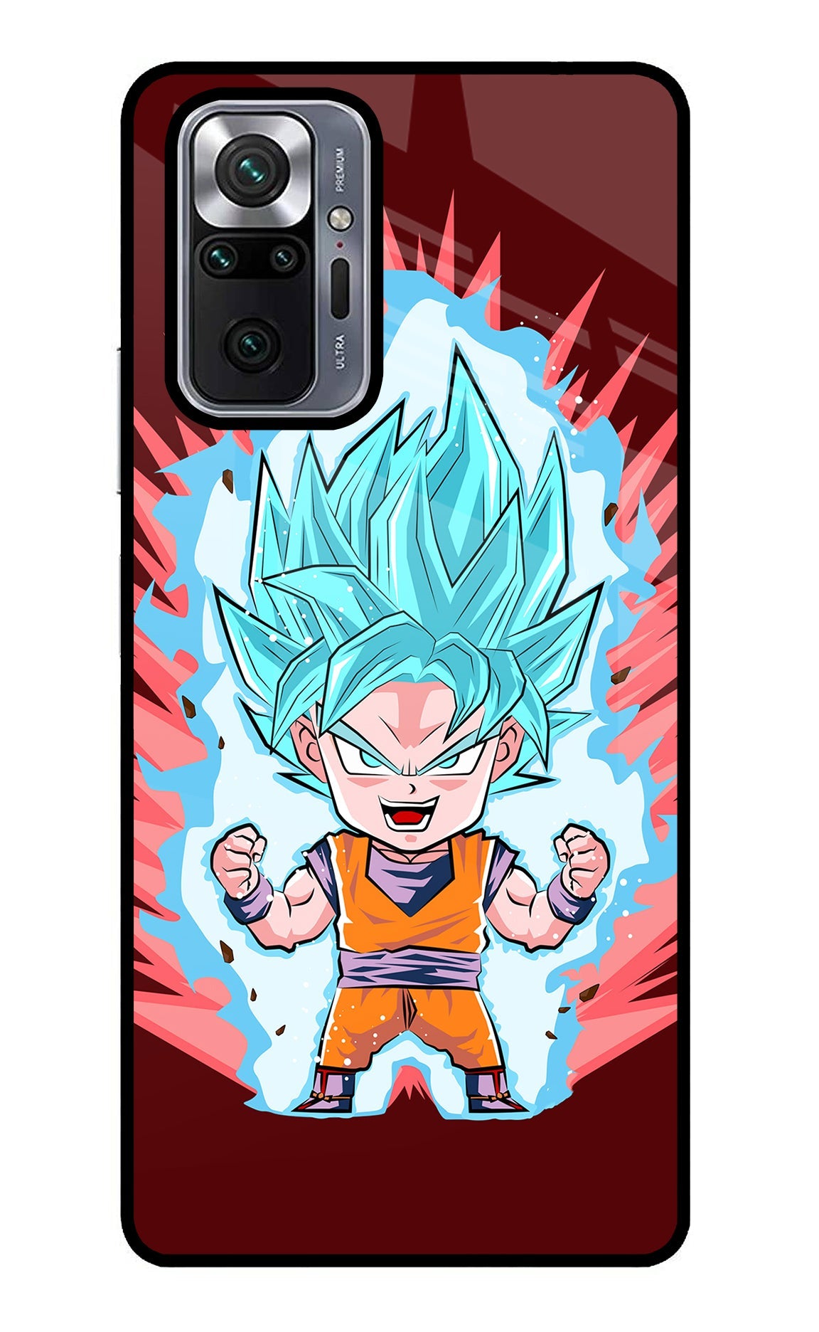 Goku Little Redmi Note 10 Pro Glass Case