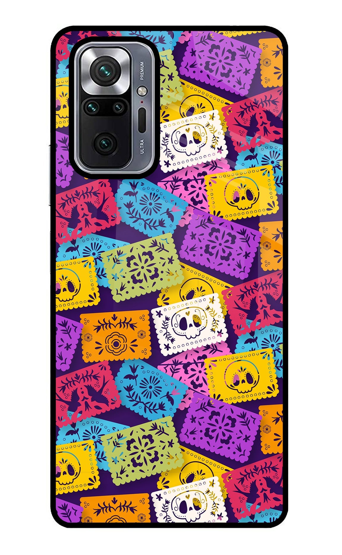 Mexican Pattern Redmi Note 10 Pro Glass Case