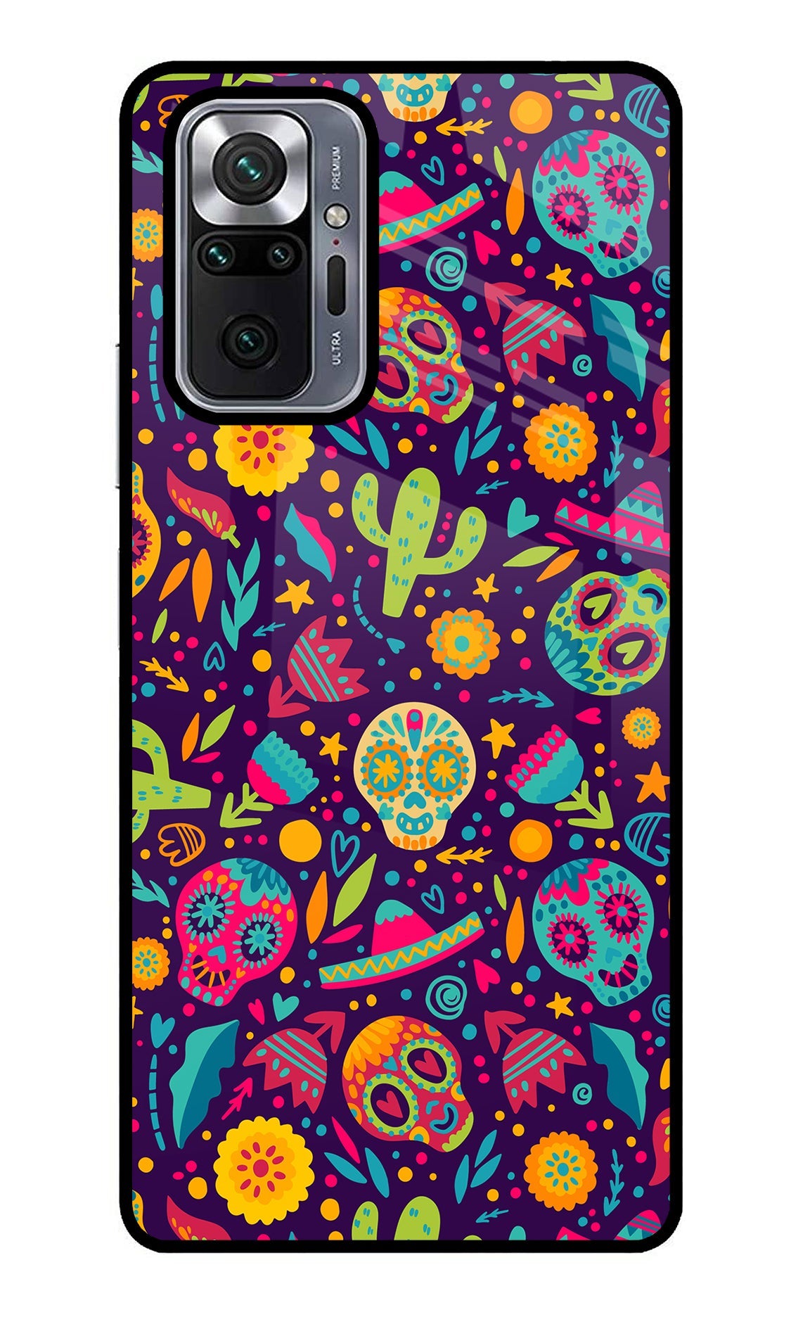 Mexican Design Redmi Note 10 Pro Glass Case