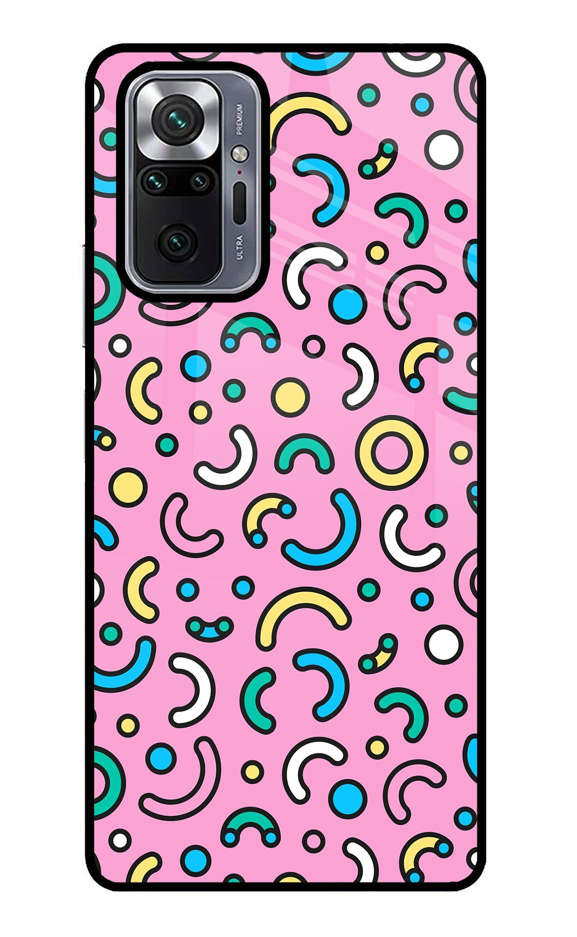 Memphis Design Redmi Note 10 Pro Back Cover