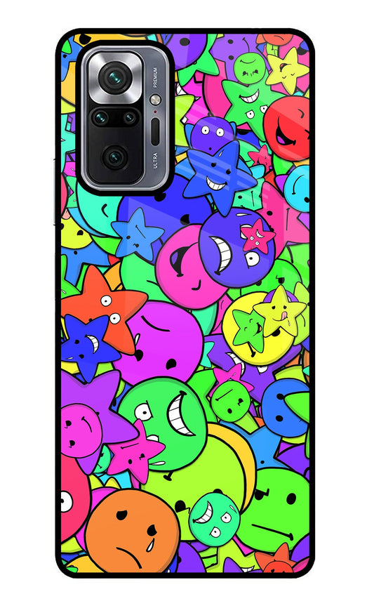 Fun Doodle Redmi Note 10 Pro Glass Case