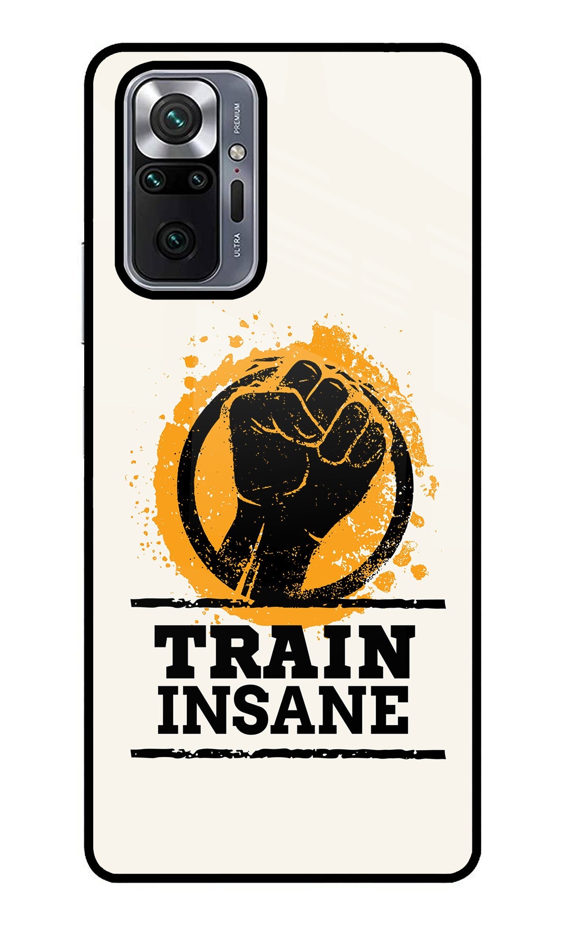 Train Insane Redmi Note 10 Pro Glass Case