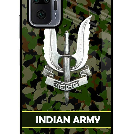 Balidan Indian Logo Redmi Note 10 Pro Glass Case