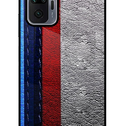 BMW Stripes Redmi Note 10 Pro Glass Case