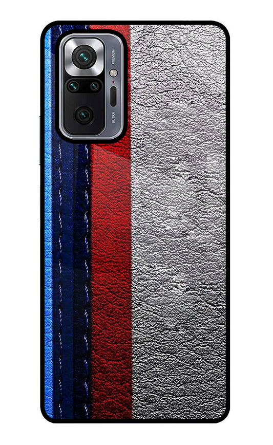 BMW Stripes Redmi Note 10 Pro Glass Case