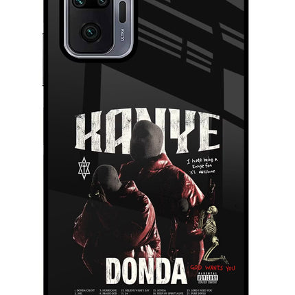 Donda Kanye West Redmi Note 10 Pro Glass Case