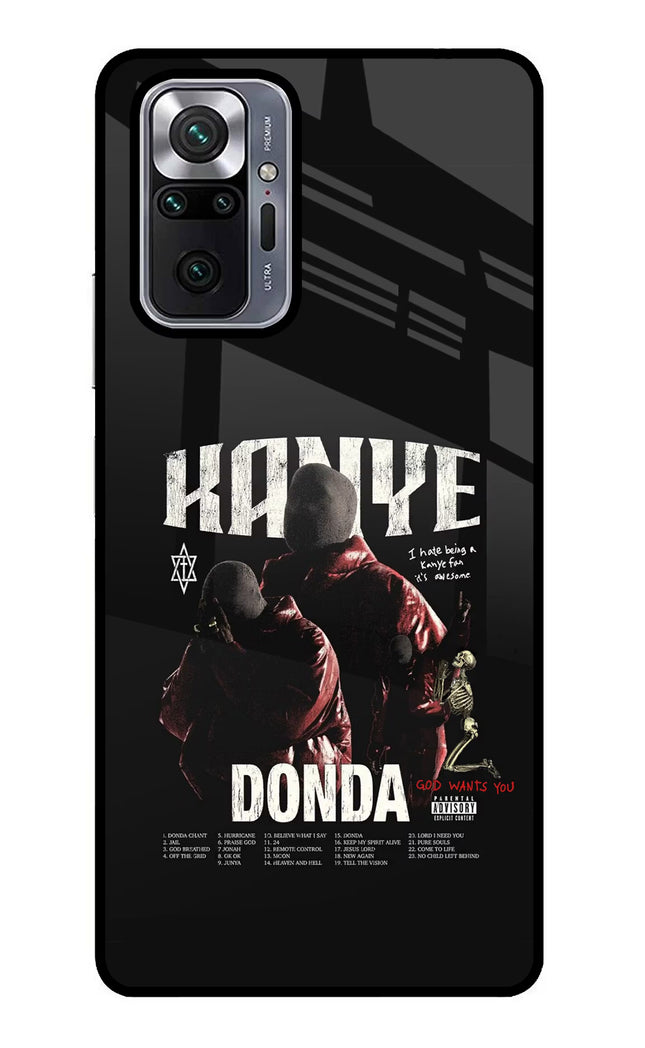 Donda Kanye West Redmi Note 10 Pro Glass Case