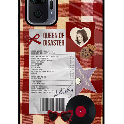 Queen of Disaster Redmi Note 10 Pro Glass Case