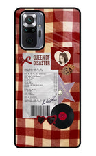 Queen of Disaster Redmi Note 10 Pro Glass Case