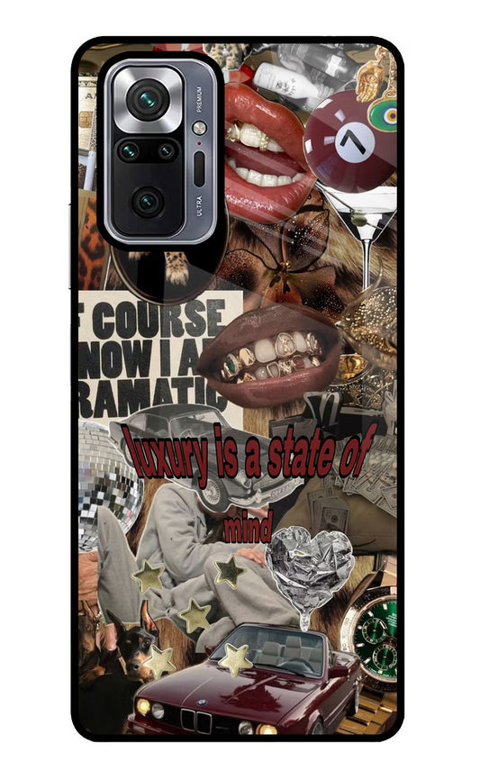 Luxury Redmi Note 10 Pro Glass Case