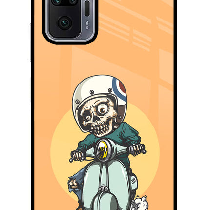 Undead Biker Redmi Note 10 Pro Glass Case