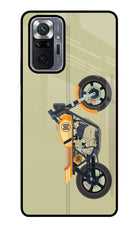 Vertical Speedster Redmi Note 10 Pro Glass Case
