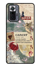 Cancer Zodiac Redmi Note 10 Pro Glass Case