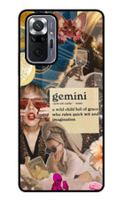 Gemini Zodiac Redmi Note 10 Pro Glass Case