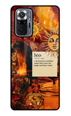 Leo Zodiac Redmi Note 10 Pro Glass Case