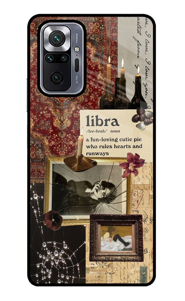 Libra Zodiac Redmi Note 10 Pro Glass Case