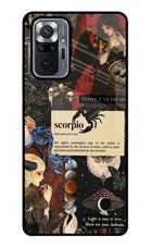 Scorpio Zodiac Redmi Note 10 Pro Glass Case