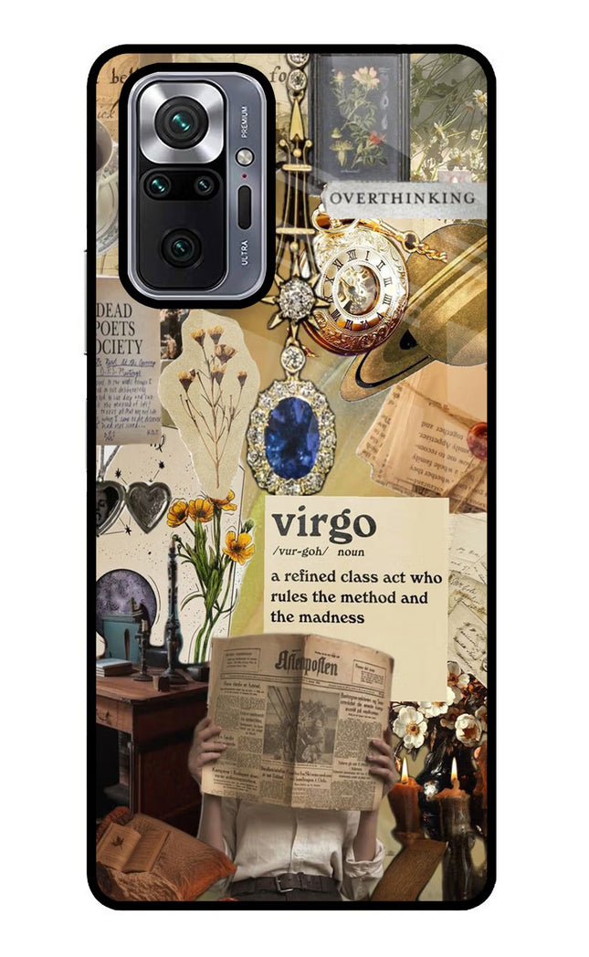 Virgo Zodiac Redmi Note 10 Pro Glass Case