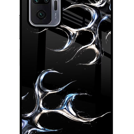 Chrome Tribal Redmi Note 10 Pro Glass Case