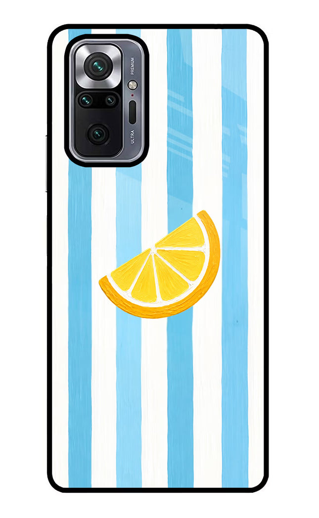Summer Lemon Redmi Note 10 Pro Glass Case
