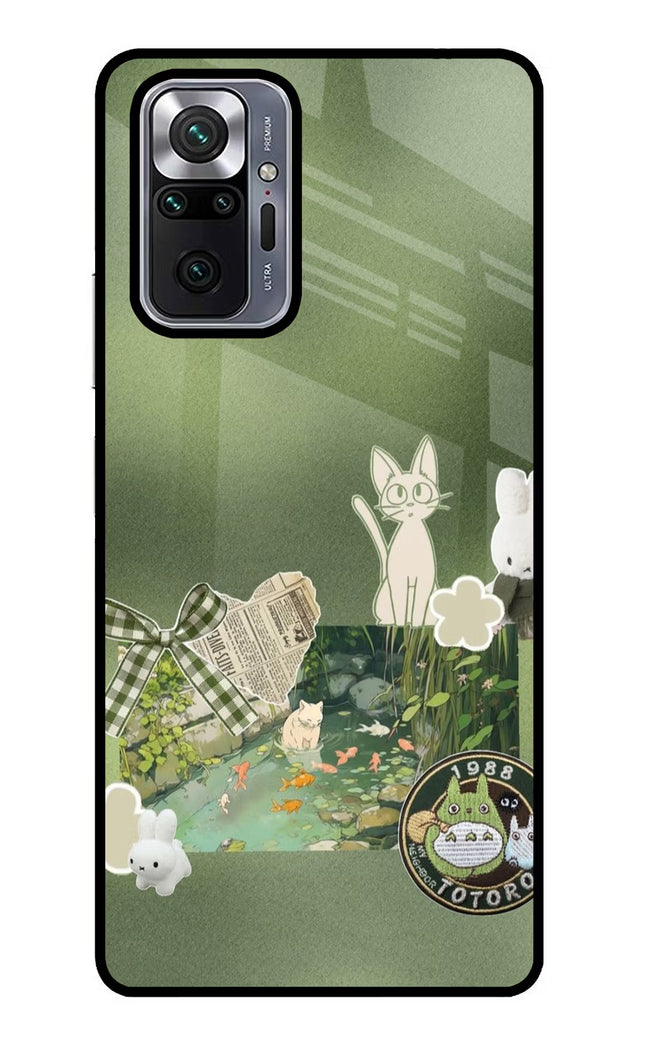 Aesthetic anime Redmi Note 10 Pro Glass Case
